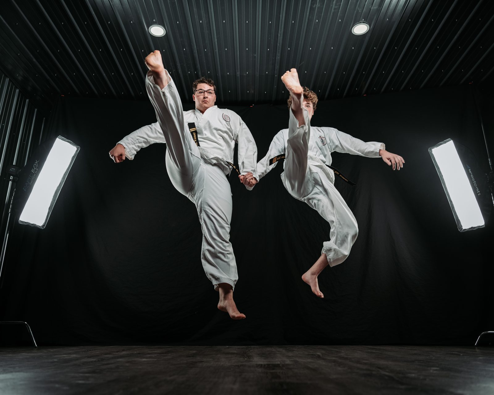 Lions Karate students